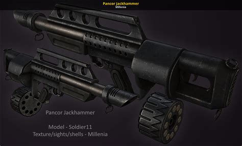 Pancor Jackhammer Fallout New Vegas Skin Mods