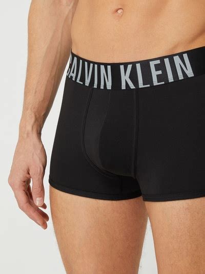 Calvin Klein Underwear Trunks Mit Stretch Anteil Im 2er Pack Black Online Kaufen