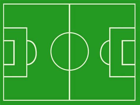 Soccer Pitch Outline Clipart Best