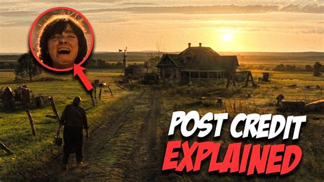 Texas Chainsaw Massacre Post Credits Scene Explained Youtube