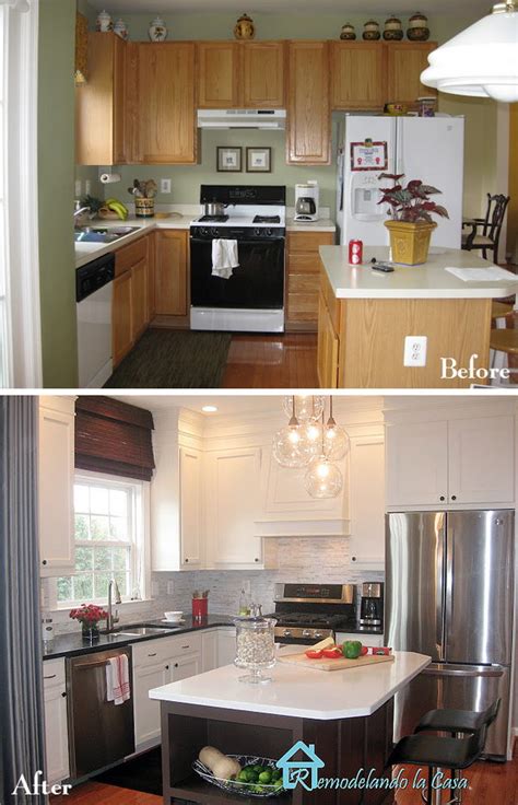 Diy, home + diy · tagged: Pretty Before And After Kitchen Makeovers