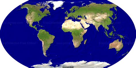 Satellite Map Of The World Wm00875 World Map With Countries Gambaran
