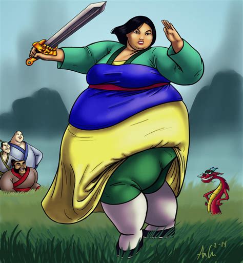 Plus Size Mulan By Ray Norr On Deviantart