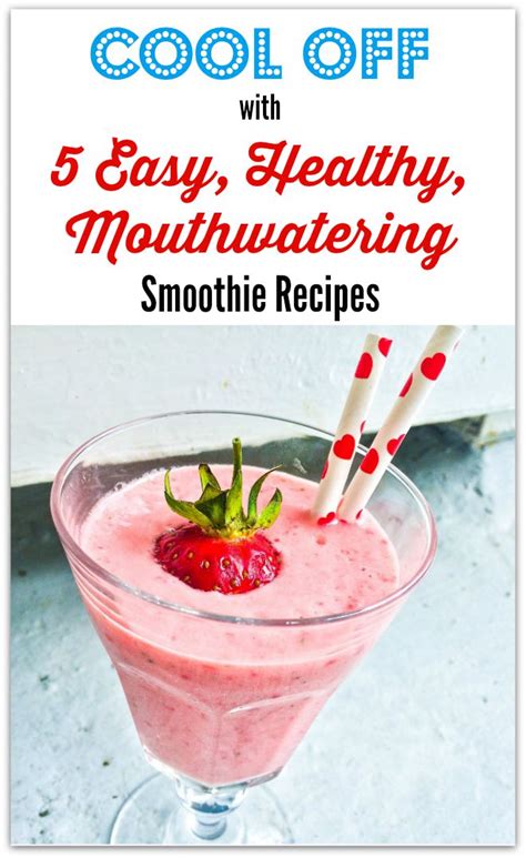 Making smoothies with almond breeze is easy & delicious. Cool Off with 5 Easy, Healthy, Mouthwatering Smoothie ...