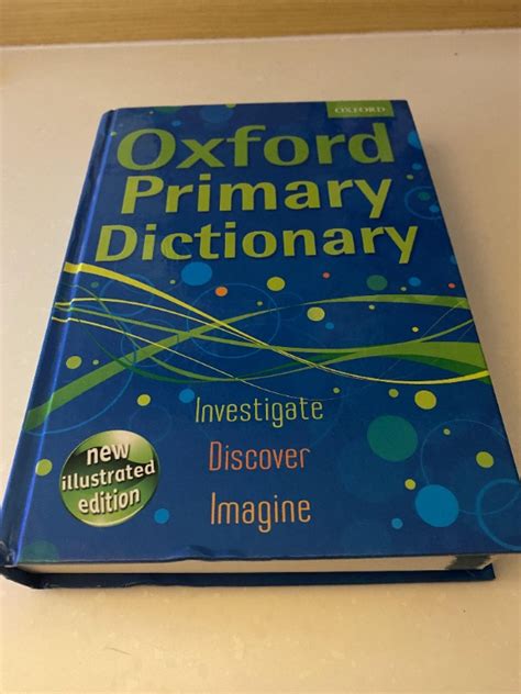 Oxford Primary Dictionary Hobbies And Toys Books And Magazines