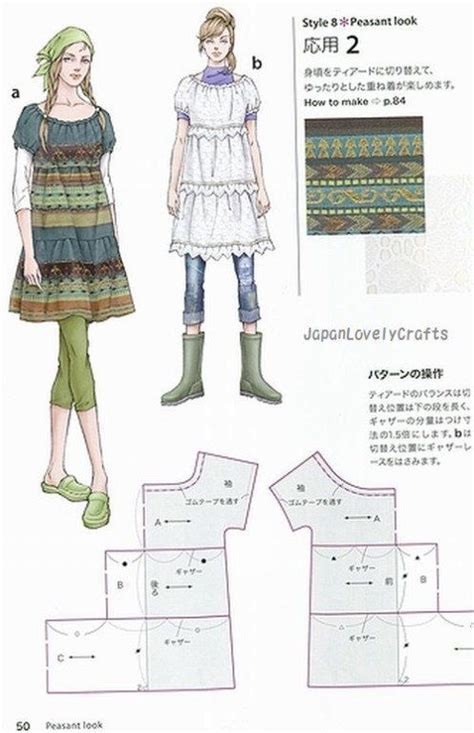 Dress Style Book Keiko Nonaka Japanese Sewing Pattern Book Japanese