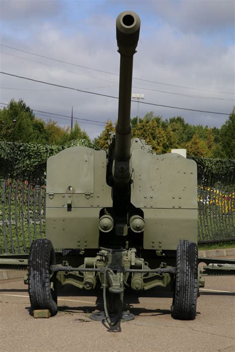 A Soviet 100 Mm Anti Aircraft Gun Ks 19 Developed In 1947 All
