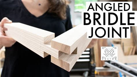 How To Make Angled Bridle Joints Woodworking Joinery Really