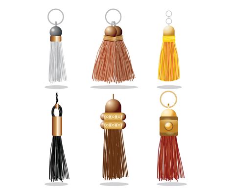 Tassel Vector Set Vector Art And Graphics