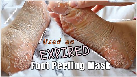 Foot Peel Mask 🌻my First Time Youtube