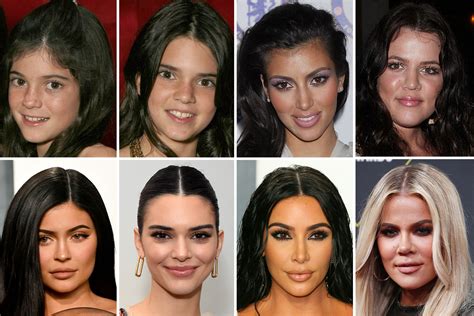 Kardashian Jenners Before And After How The Kuwtk Stars Have Changed