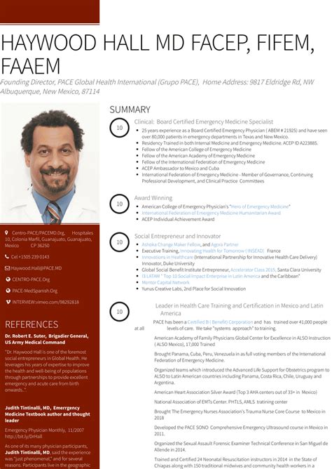 Medical Director Resume Samples And Templates Visualcv