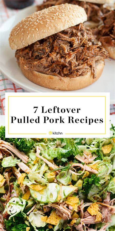 Do people who regularly cook for their families end up with enough leftovers for a substantial part of another meal? What to Do With Leftover Pulled Pork | Kitchn