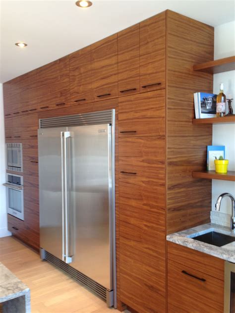 Ikea® Kitchen With Semihandmade Flatsawn Walnut Fronts Kitchen