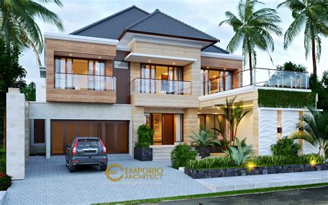 Deretan desain rumah minimalis 2 lantai 6×12. Photo emporio-architect-desain-rumah-modern-tropis-567 ...