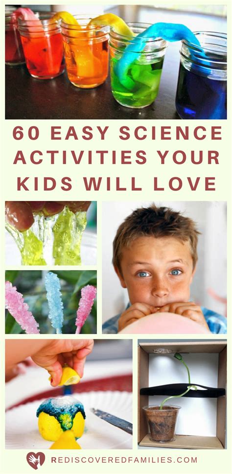 60 Very Simple Science Experiments Your Kids Will Love Science