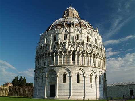 Baptistery Of San Giovanni Pisa Italy Pisa Italy Giovanni Leaning