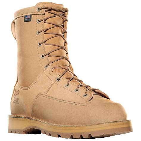 Mens 8 Danner® Desert Acadia® Steel Toe Military Boots Tan 283995 Combat And Tactical Boots