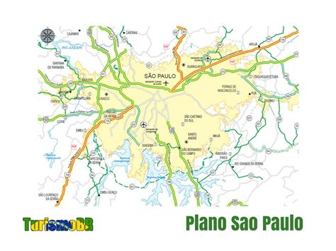 Plano De Sao Paulo Turismo Brasil