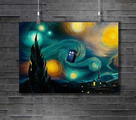 Pin By Maryum Mahmood On Doctor Who Van Gogh Wall Art Art List Of Paintings