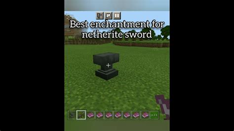 Best God Enchantment For Netherite Sword In Minecraft Youtube