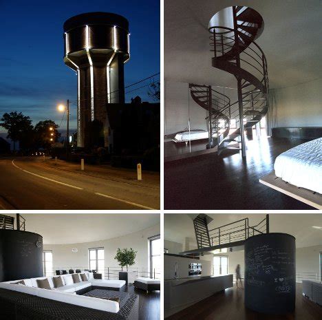 Some clever soul decided to make it look like a house on top of a tower, and the town lived with the charmingly quirky water tower until it had outlived its usefulness. Modern-Day Sky Castles: 7 Cool Converted Watertower Houses ...