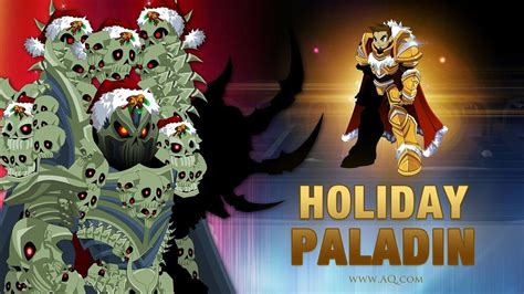 Aqw How To Get Holiday Paladin Armor And Cape Full Guide Youtube