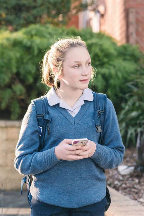 Portrait Of A Grade 8 High School Student In Australia By Stocksy