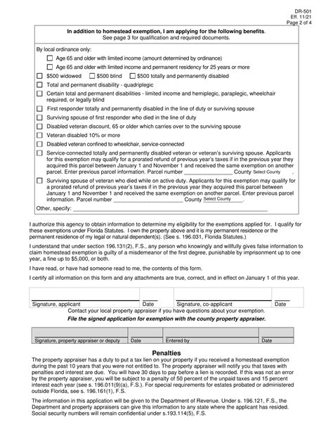 Form Dr 501 Download Fillable Pdf Or Fill Online Original Application