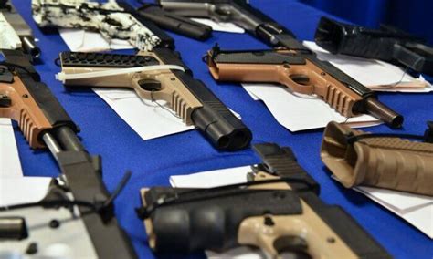 54 Ghost Guns Seized As Part Of Californias Gun Protection Program