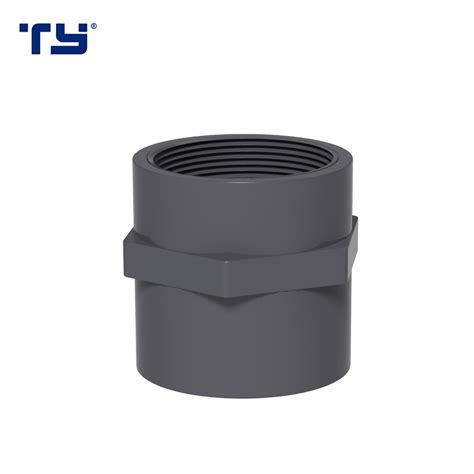 Pvc Astm Sch80 Pipe Fittings Female Adapter Water Supply Astm Sch80