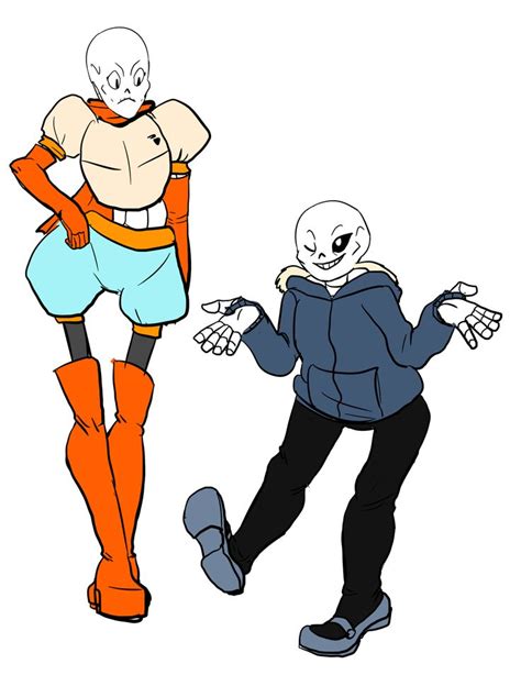 2 Undertale Genderbend Tumblr Sans And Papyrus Pinterest