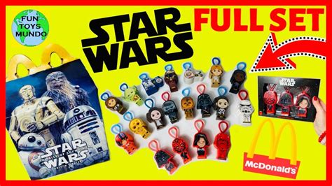 new star wars happy meal toys 2019 just released youtube