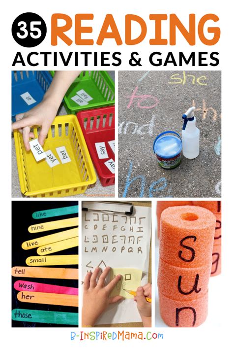35 Fun Kids Reading Activities And Games For Kids