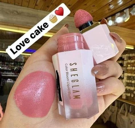 Sheglam Color Bloom Liquid Blush Love Cake Glamourholic