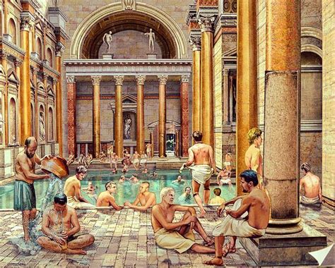 Four Things Ancient Romans Did In Their Baths Other Than Bathing By