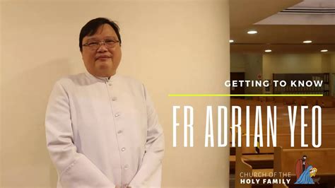 Listen to adrian yeo | soundcloud is an audio platform that lets you listen to what you love and share the sounds you create. Getting to know Fr Adrian Yeo - YouTube