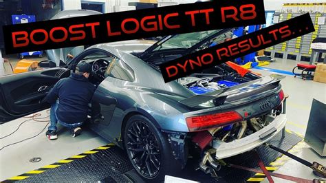 Boost Logic Twin Turbo Audi R8 Hits The Dyno 800whp On Low Boost