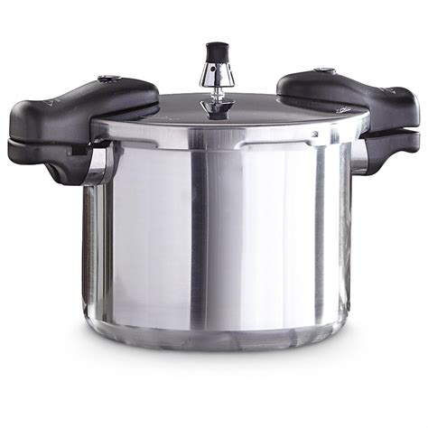 8 Qt Aluminum Pressure Cooker 591911 Cookware At Sportsmans Guide
