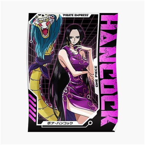 Boa Hancock One Piece Poster For Sale By Stephanieben Redbubble