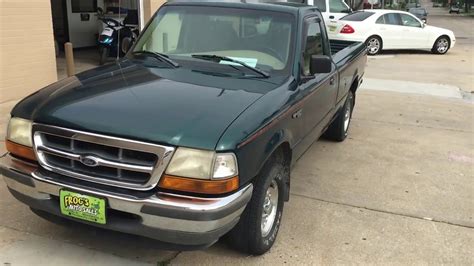 1998 Ford Ranger Xlt 2wd Standard Cab Short Bed Youtube