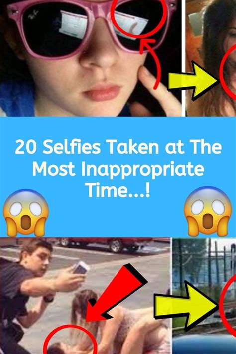 20 Selfies Taken At The Most Inappropriate Time Fun Facts