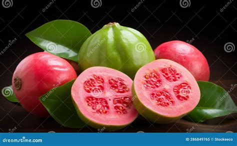Exotic Guava Fruit: a Great Delight for Your Taste Buds Stock
