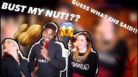 Asking Girls To Bust My Nut Public Interview Youtube