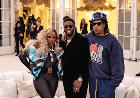 Jay Z Mary J Blige And More Celebrate Diddys 53rd Birthday