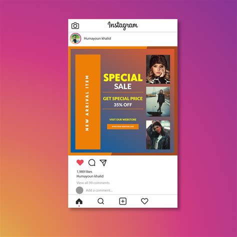 Instagram Post Design On Behance