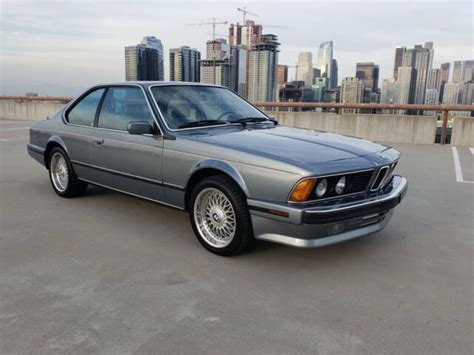 1989 Bmw 6 Series 635csi For Sale Bmw 6 Series 1989 For Sale In