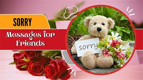 130 Sorry Messages For Friends Best Apology Quotes