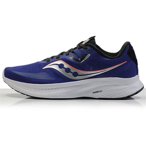 Saucony Guide 15 Mens Running Shoe Sapphireblack The Running Outlet