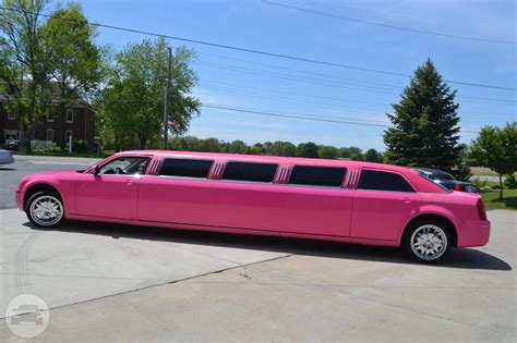 10 Passenger Chrysler 300 Pink Limo Aadvanced Limousines Online